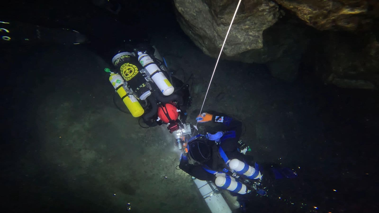 Immersione in miniera in Sud Africa